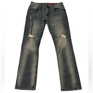 Mens’ Truth Substance Bootcut Distressed Jeans 32/32